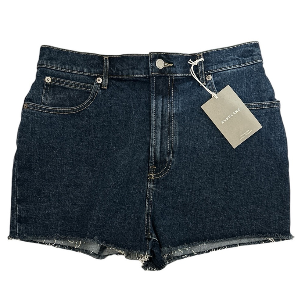Everlane Women’s The Way High Denim Short Indigo Size 30
